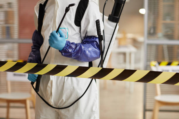 Professional Biohazard technician working in Oakville, WA